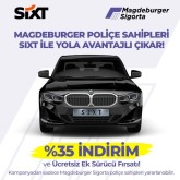 SIXT rent a car'da %35 indirim!