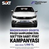 Magdeburger Sigorta'ya özel SIXT'ten sabit fiyatlı kampanya !