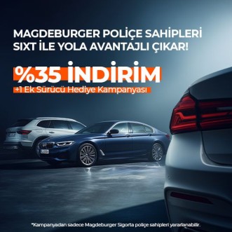 SIXT rent a car'da %35 indirim!